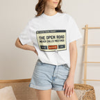 The Open Road Never Calls Meetings - T-Shirt