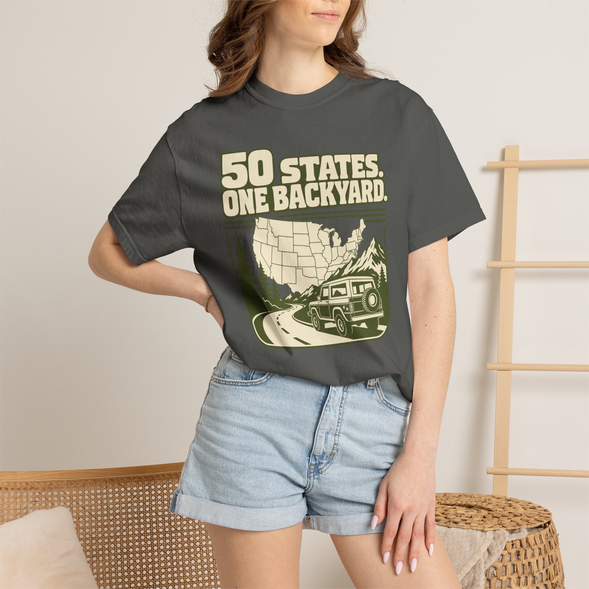 50 States One Backyard - T-Shirt
