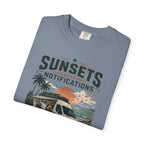 Sunsets Over Notifications - T-Shirt