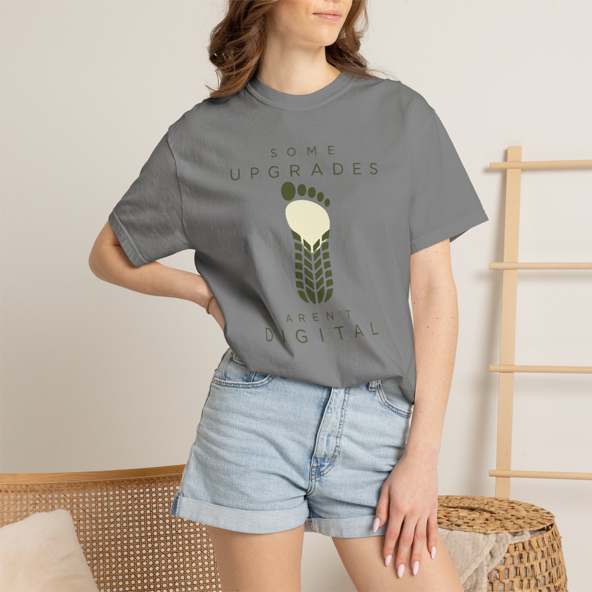 Some Upgrades Aren't Digital - T-Shirt