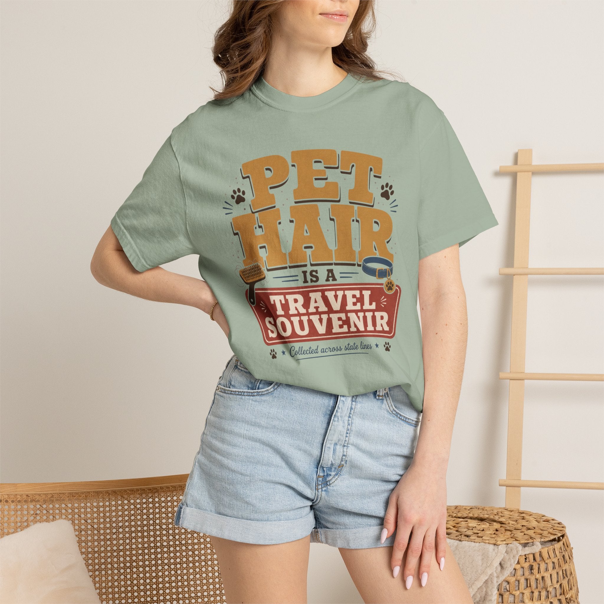 Pet Hair Is A Travel Souvenir - T-Shirt