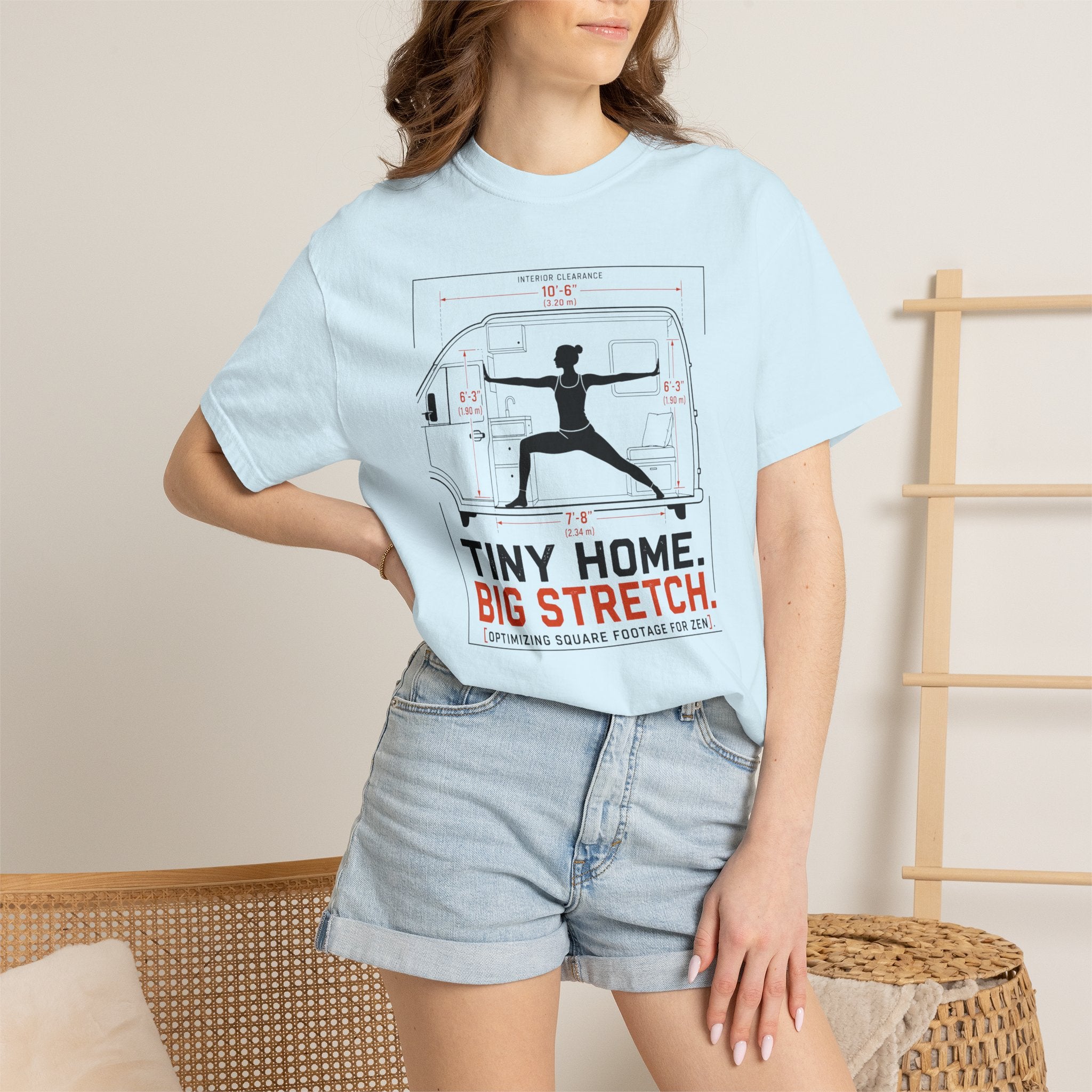 Tiny Home Big Stretch Optimizing Square Footage For Zen - T-Shirt