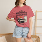 Morning Checks Before Mountain Views - T-Shirt
