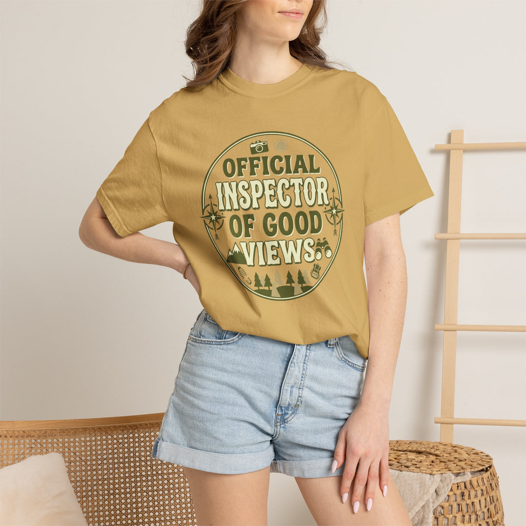 Official Inspector Of Good Views - T-Shirt