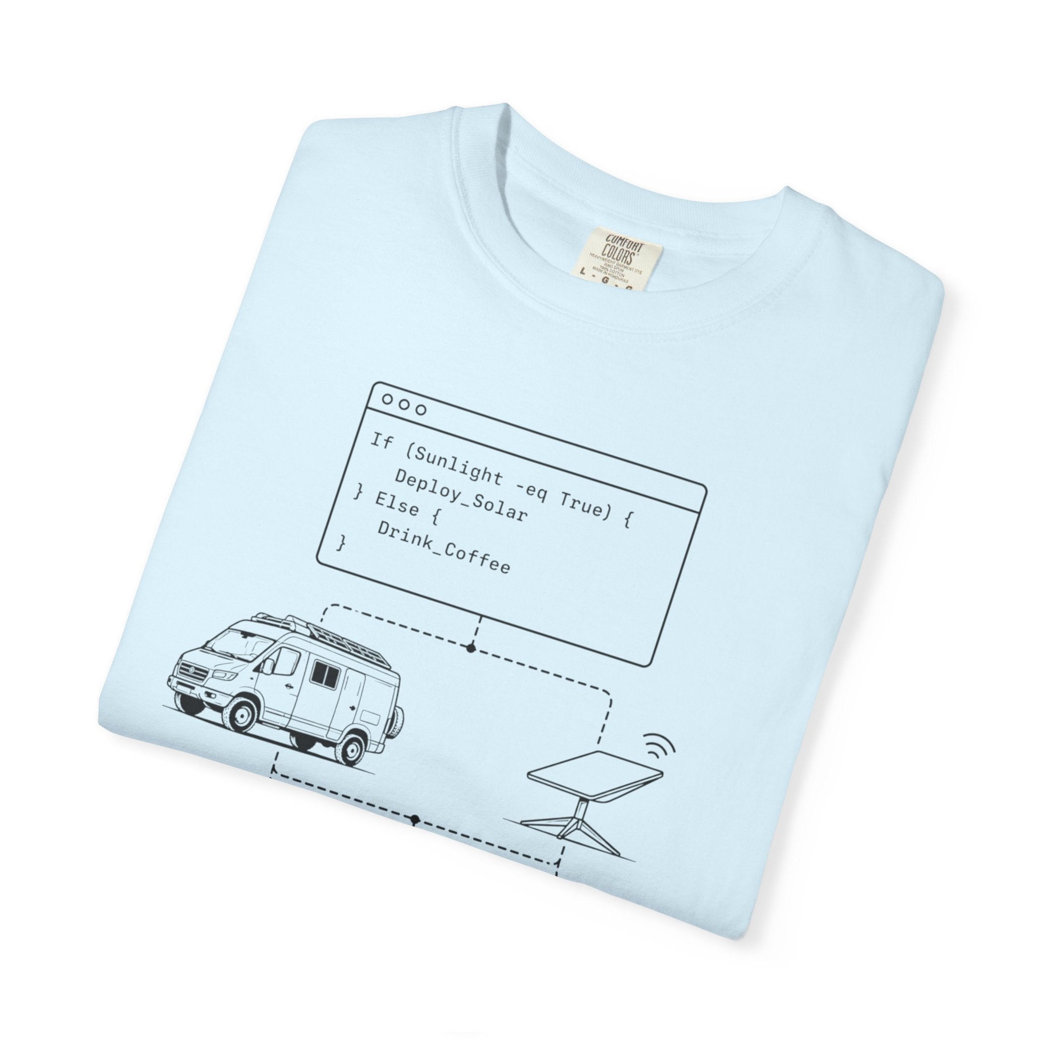 If Sunlight Eq True Deploy Solar - T-Shirt