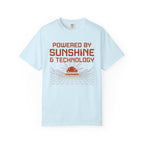 Powered By Sunshine And Technology - T-Shirt