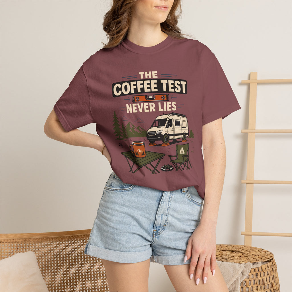The Coffee Test Never Lies - T-Shirt