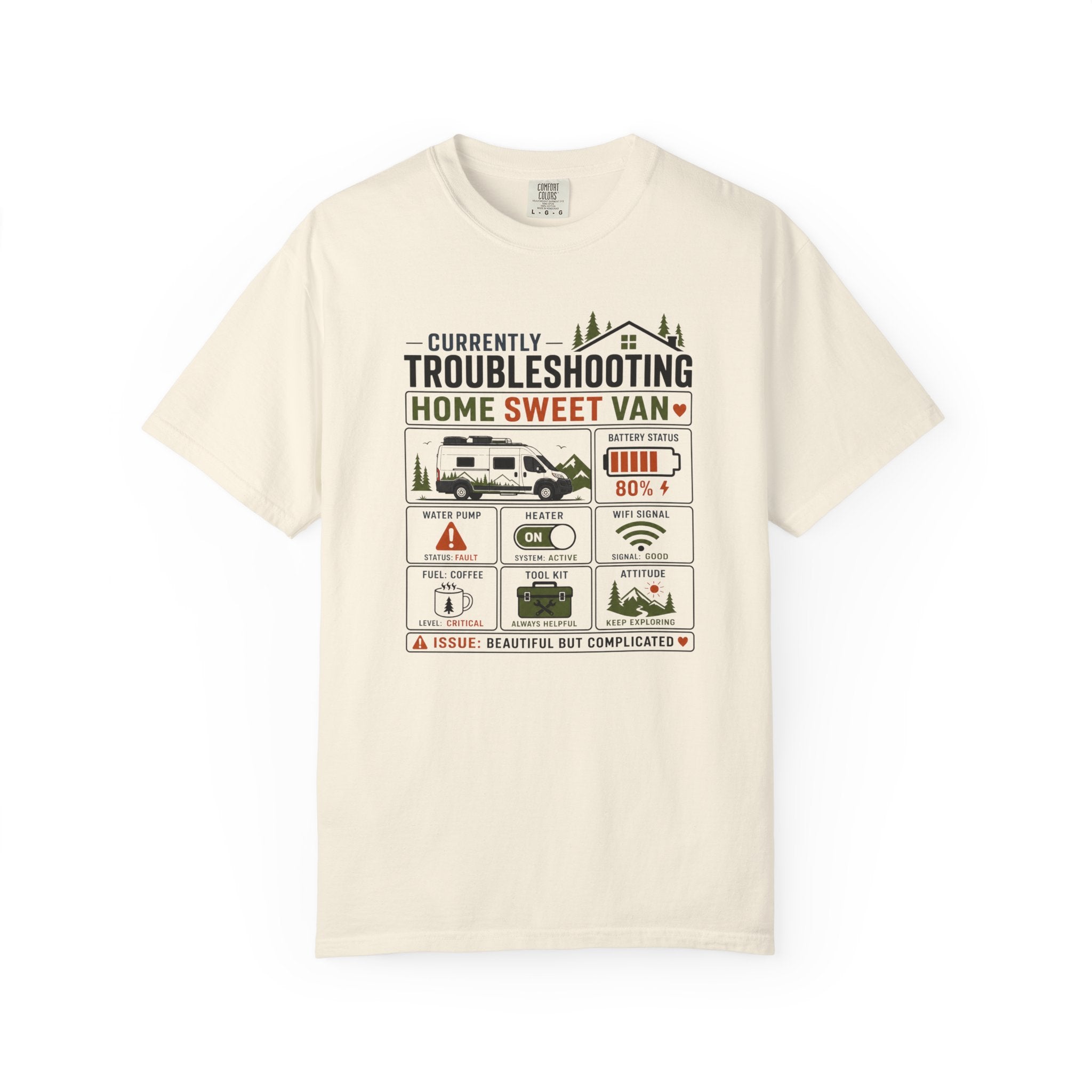 Currently Troubleshooting Home Sweet Van - T-Shirt