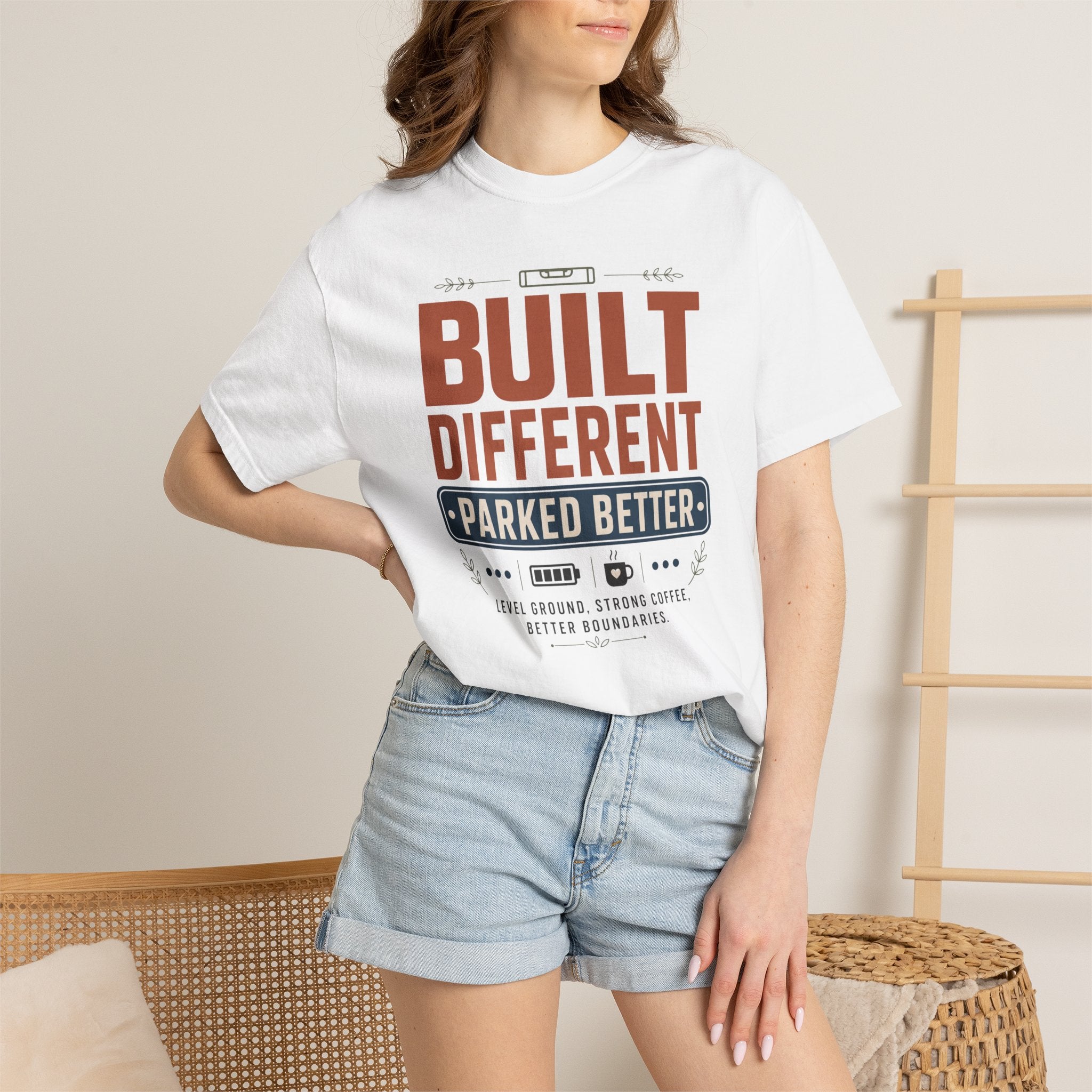 Built Different Parked Better - T-Shirt