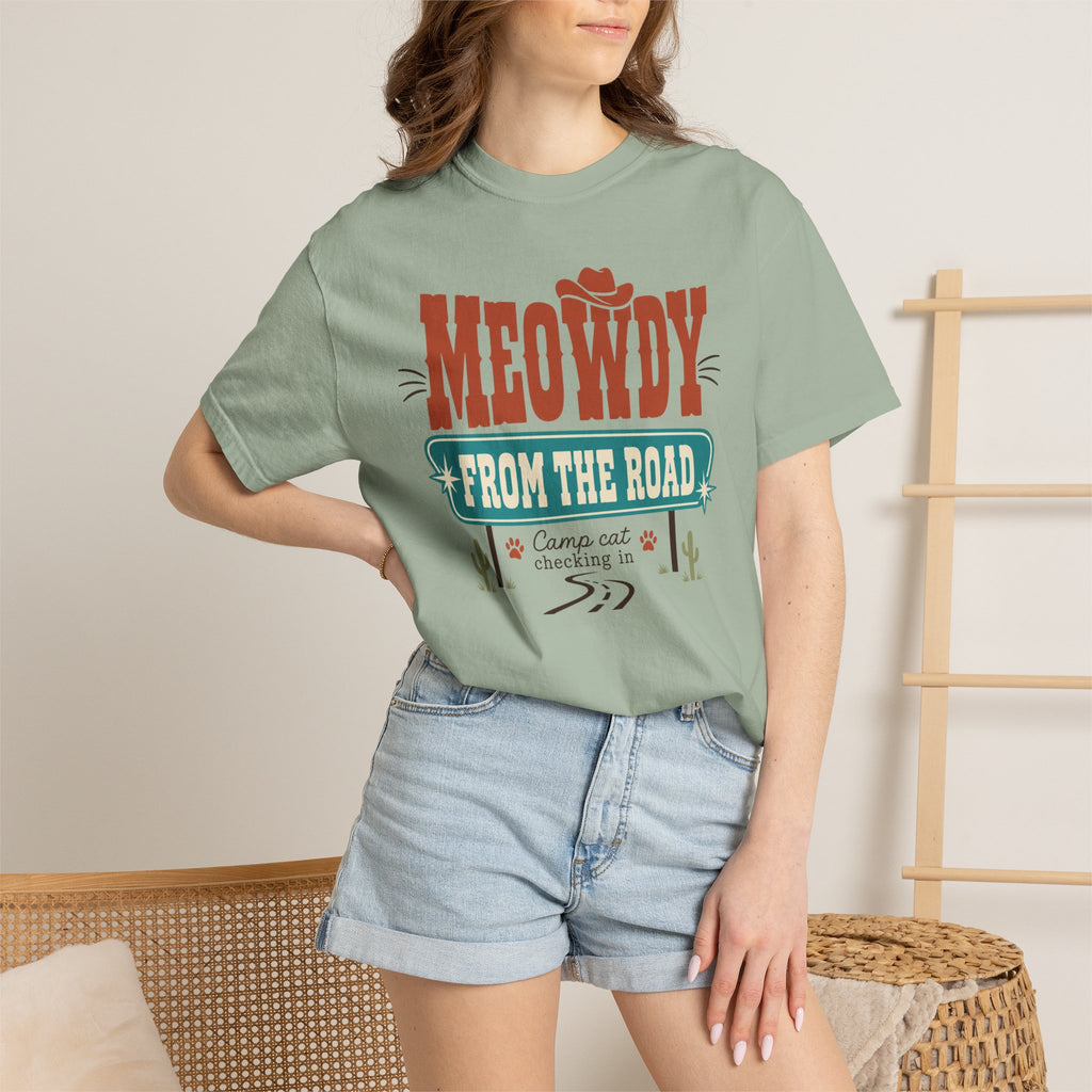 Meowdy From The Road - T-Shirt