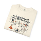 Cloud Storage And Camping Grounds - T-Shirt