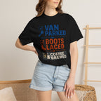Van Parked Boots Laced Coffee Brewed - T-Shirt