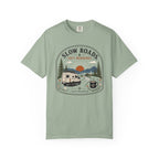 Slow Roads Soft Mornings - T-Shirt