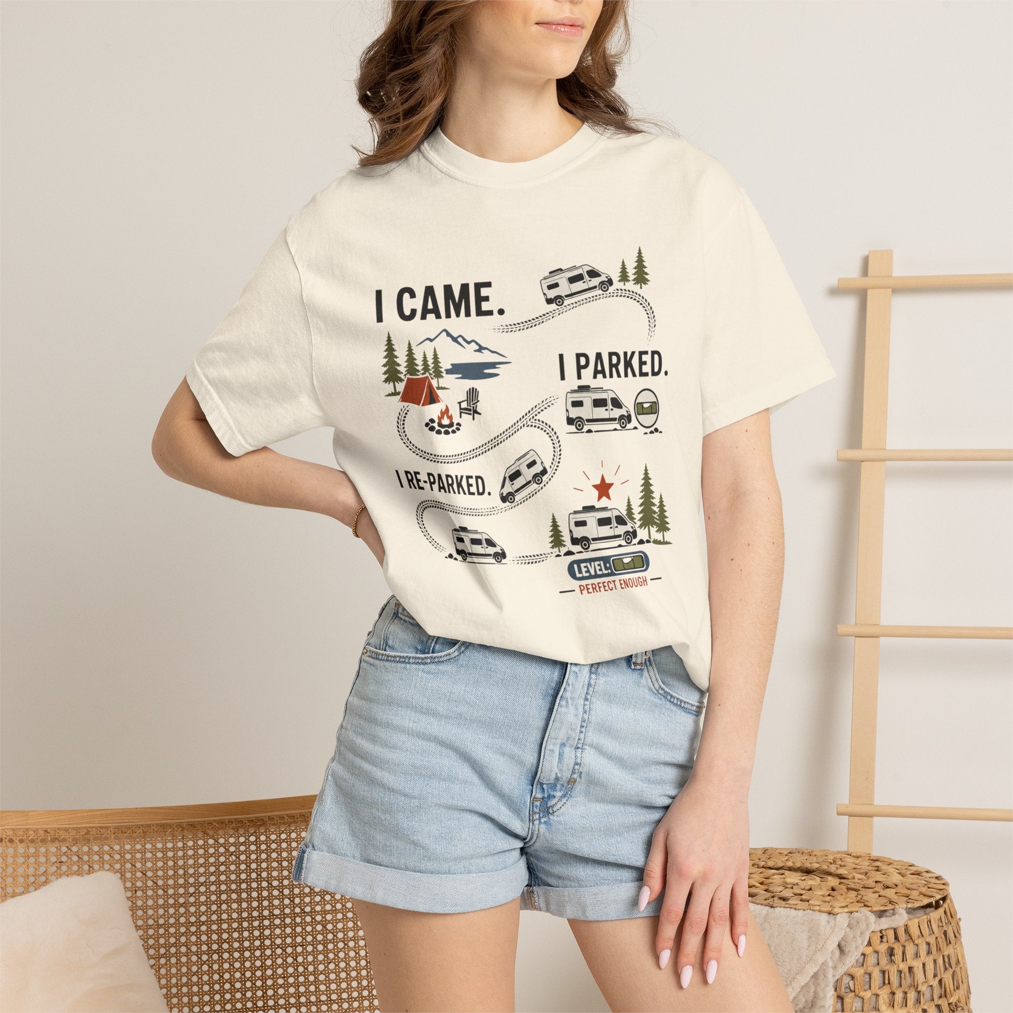 I Came I Parked I Re Parked - T-Shirt