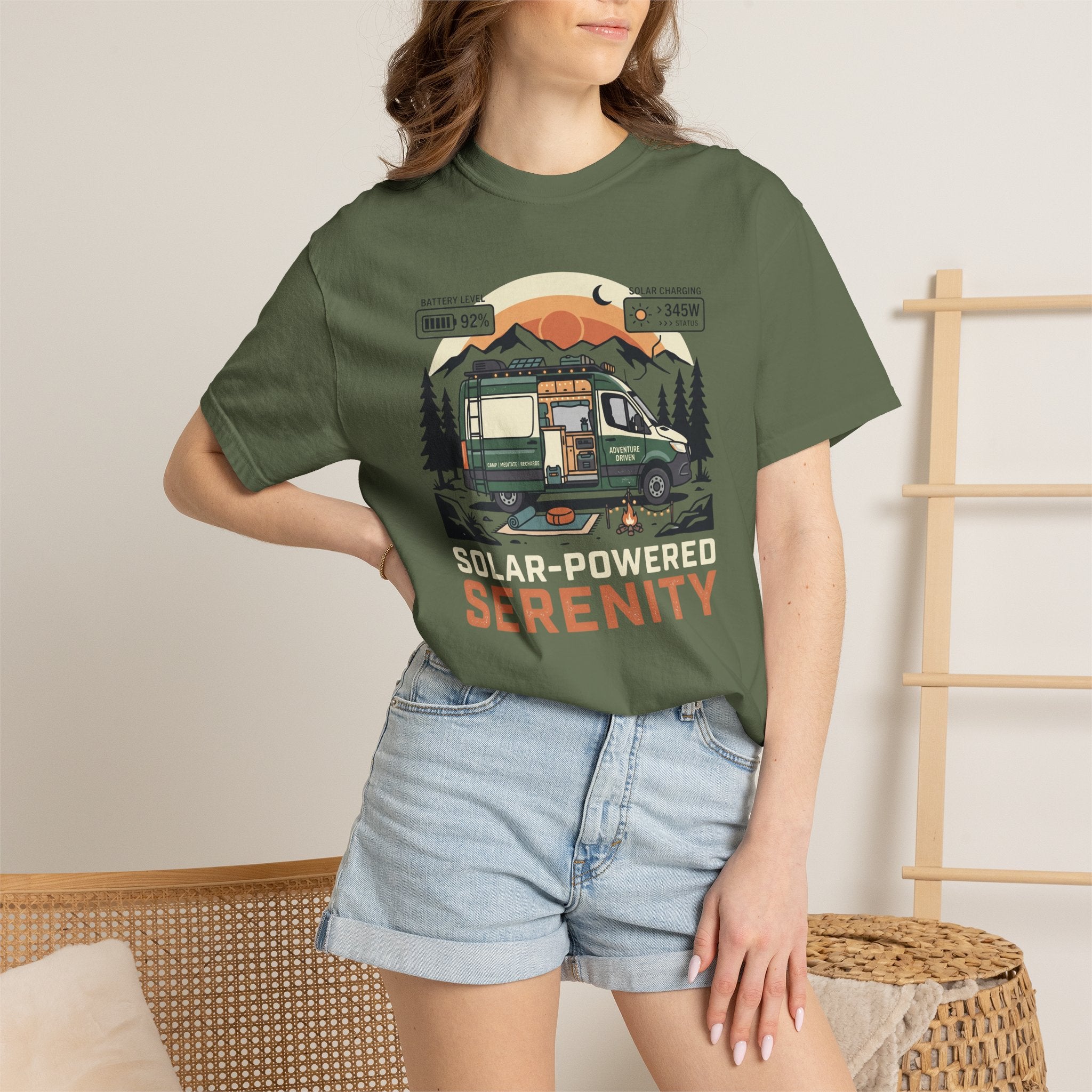 Solar-Powered Serenity - T-Shirt