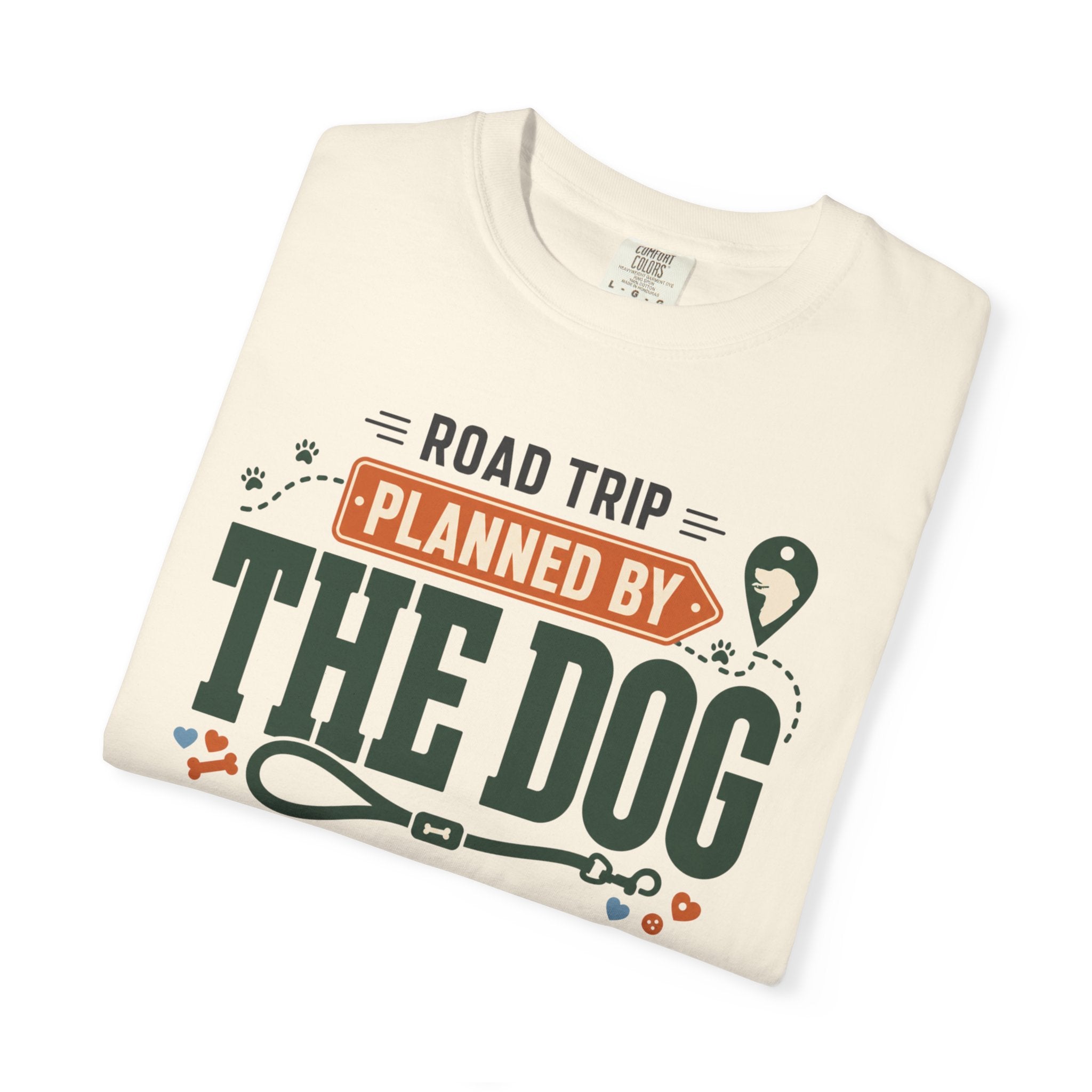 Road Trip Planned By The Dog - T-Shirt