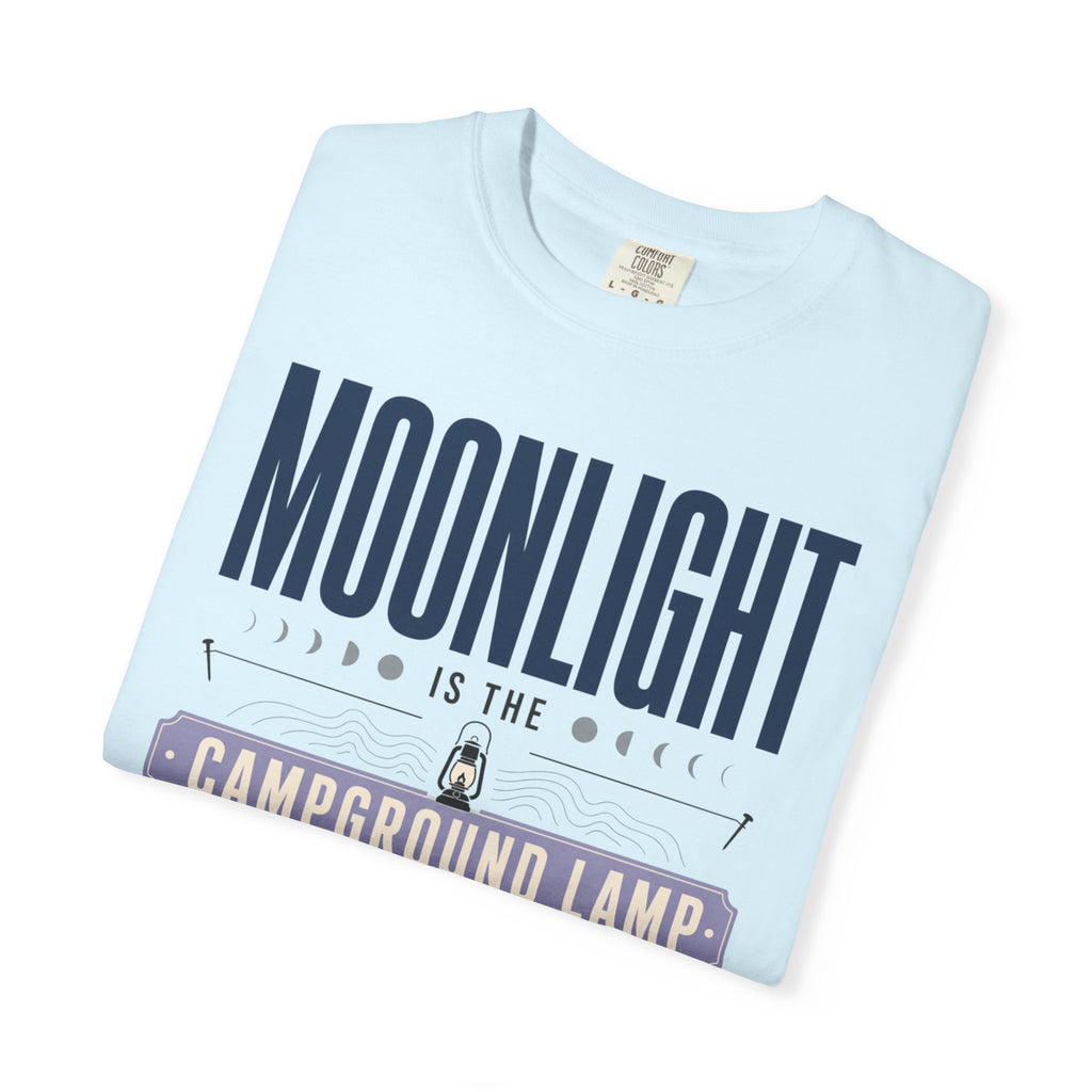 Moonlight Is The Campground Lamp - T-Shirt