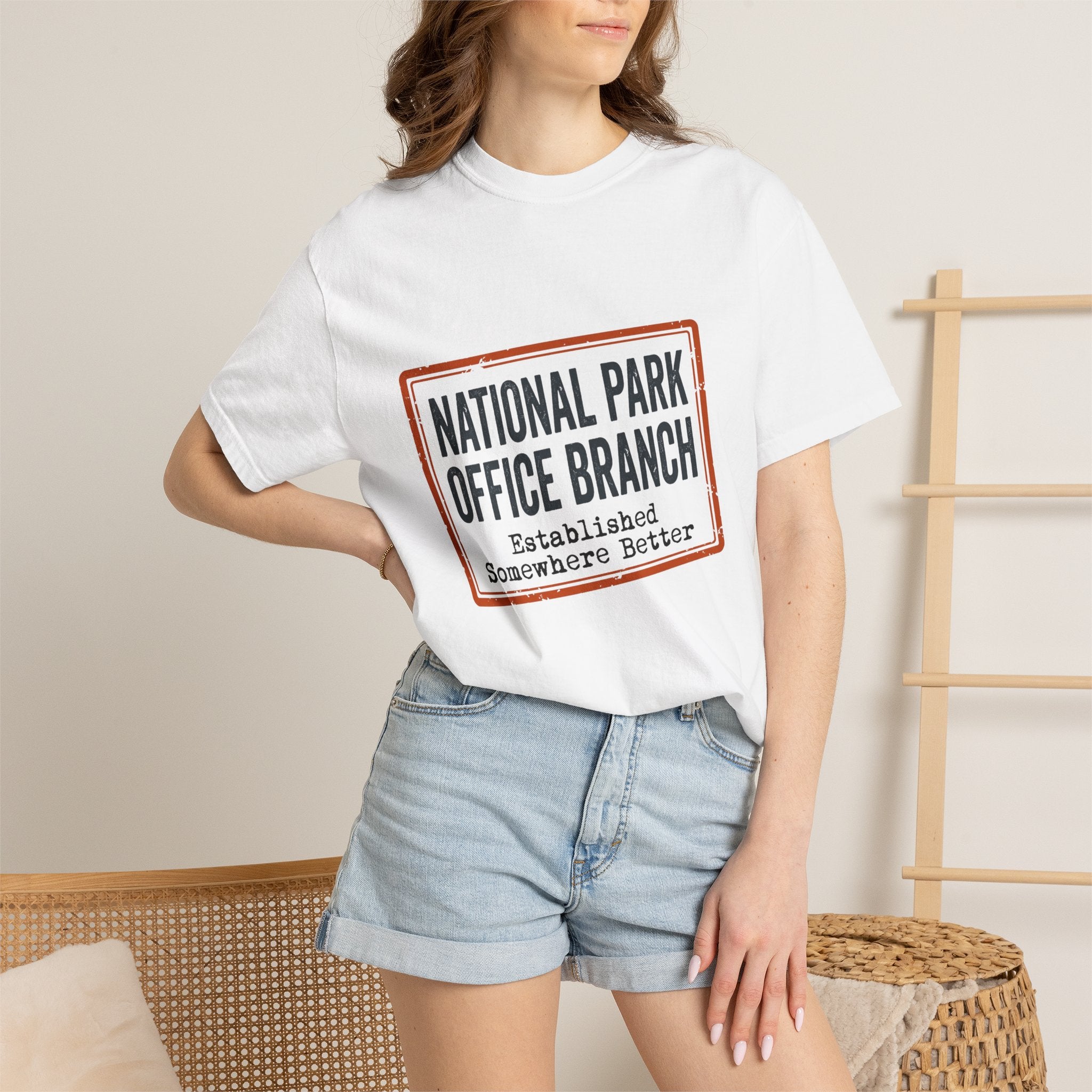 National Park Office Branch Established Somewhere Better - T-Shirt