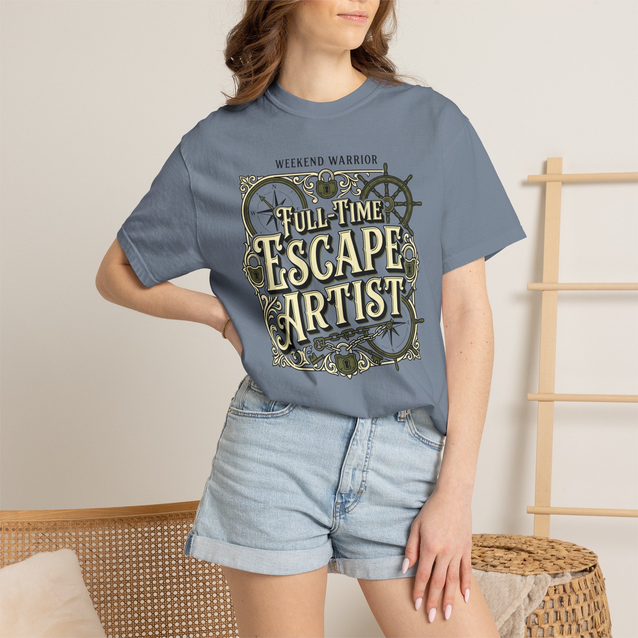 Weekend Warrior Full-Time Escape Artist - T-Shirt
