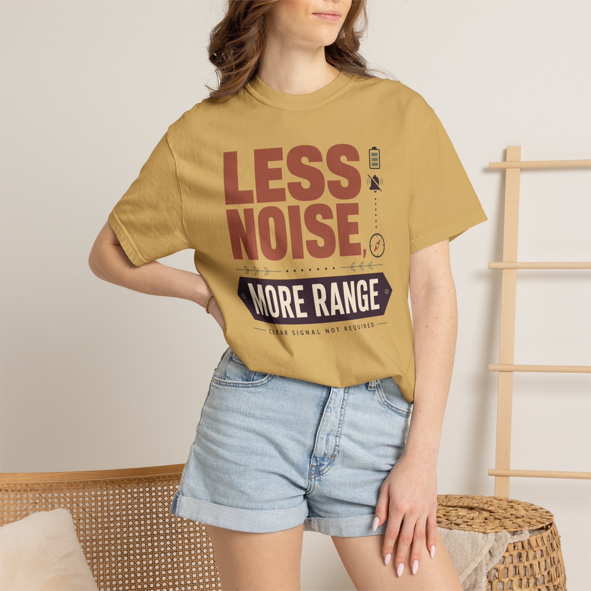 Less Noise More Range - T-Shirt