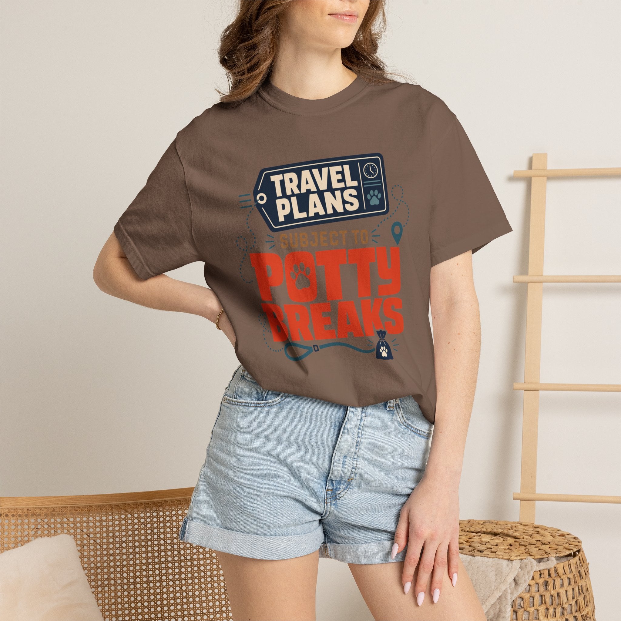 Travel Plans Subject To Potty Breaks - T-Shirt