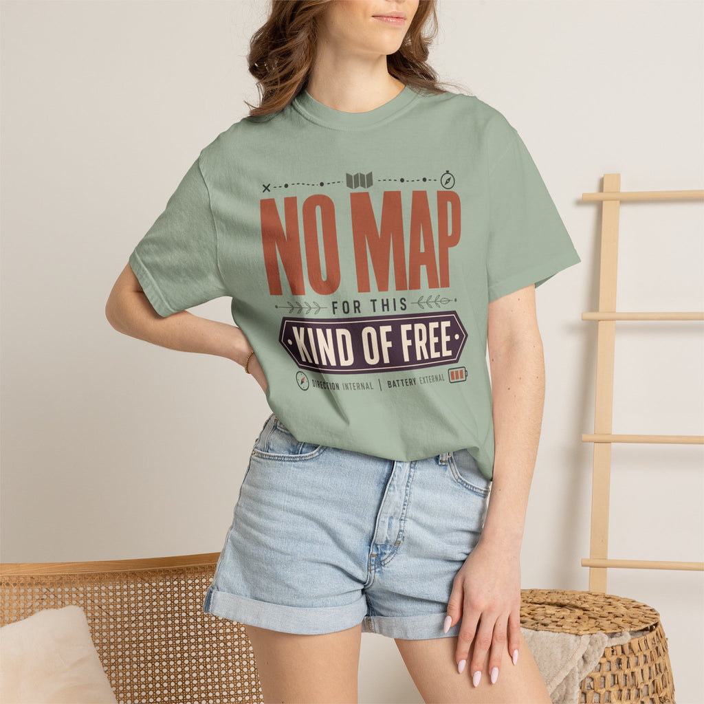 No Map For This Kind Of Free - T-Shirt