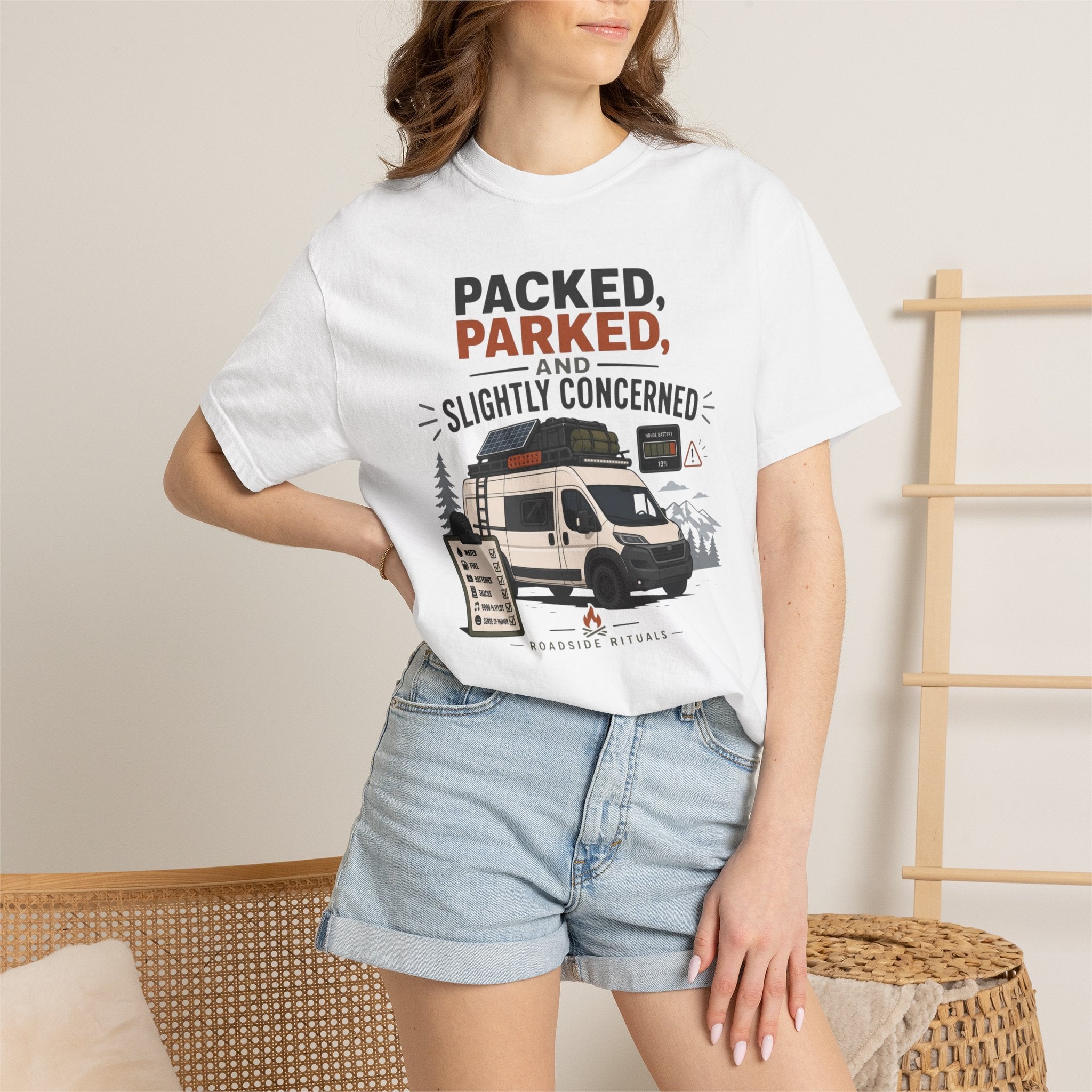 Packed Parked And Slightly Concerned - T-Shirt