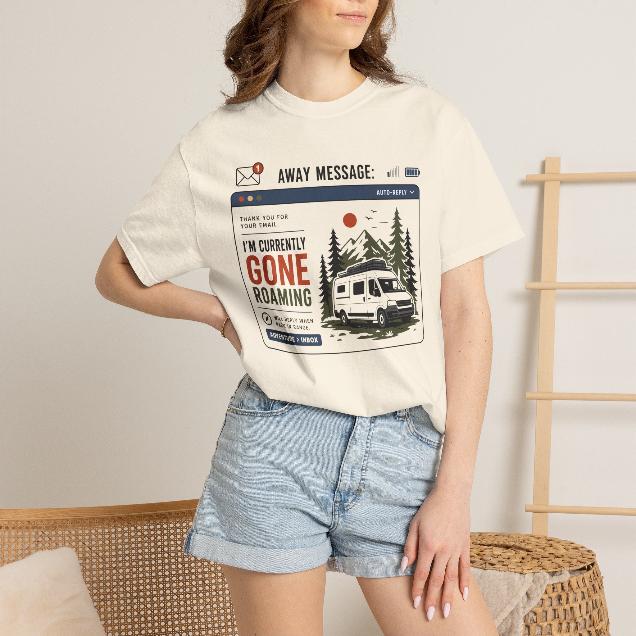 Away Message Gone Roaming - T-Shirt