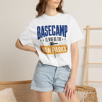 Basecamp Is Where The Van Parks - T-Shirt