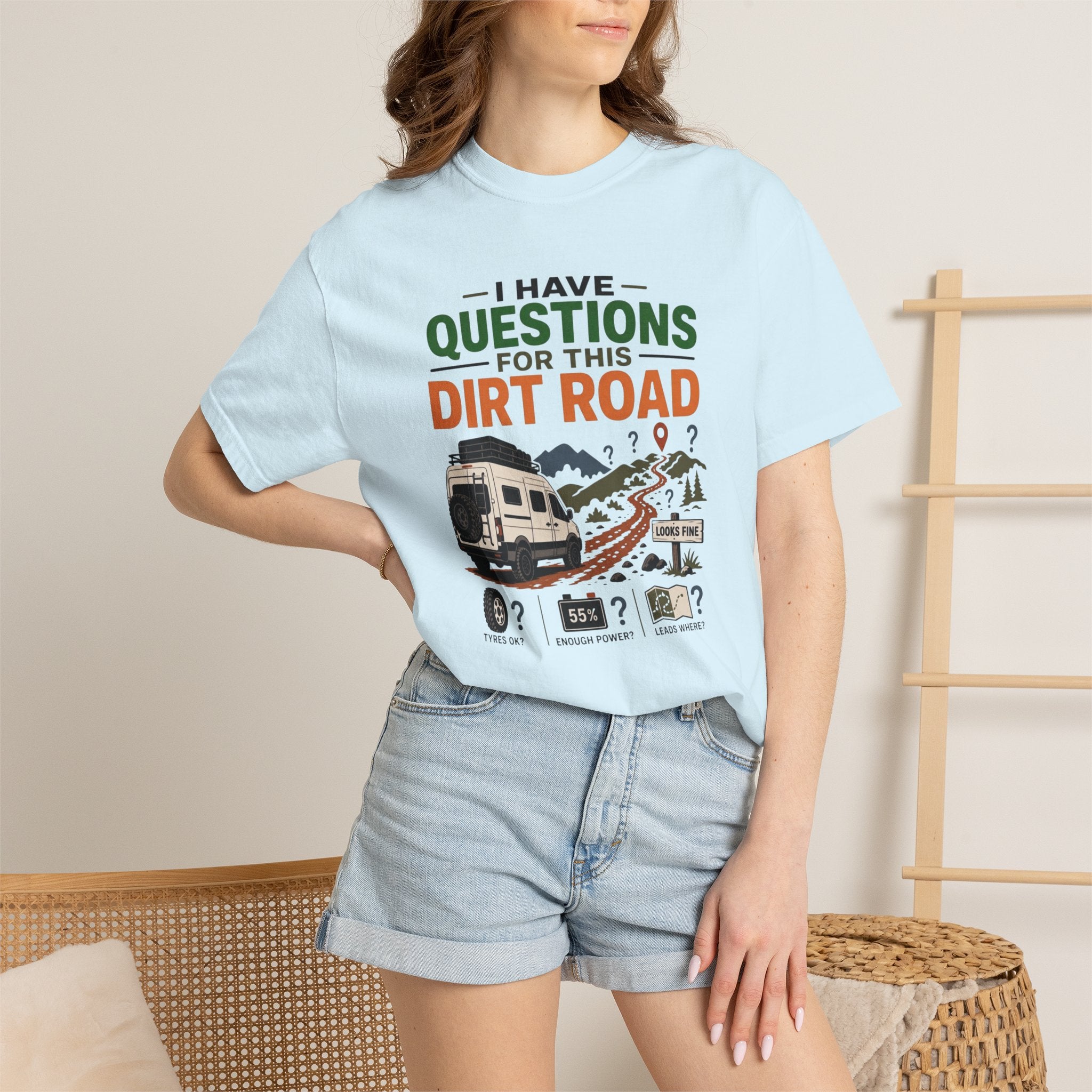 I Have Questions For This Dirt Road - T-Shirt