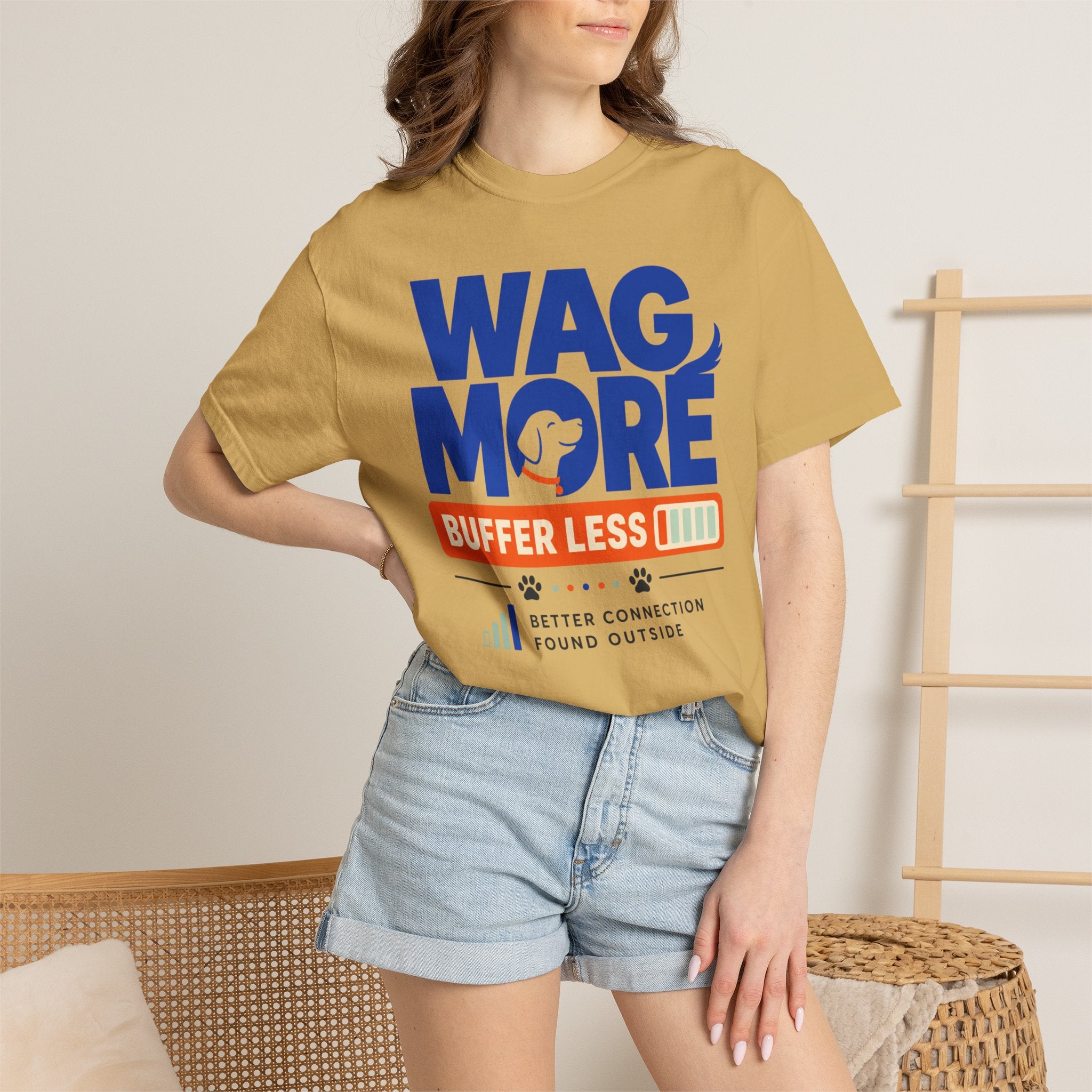 Wag More Buffer Less - T-Shirt