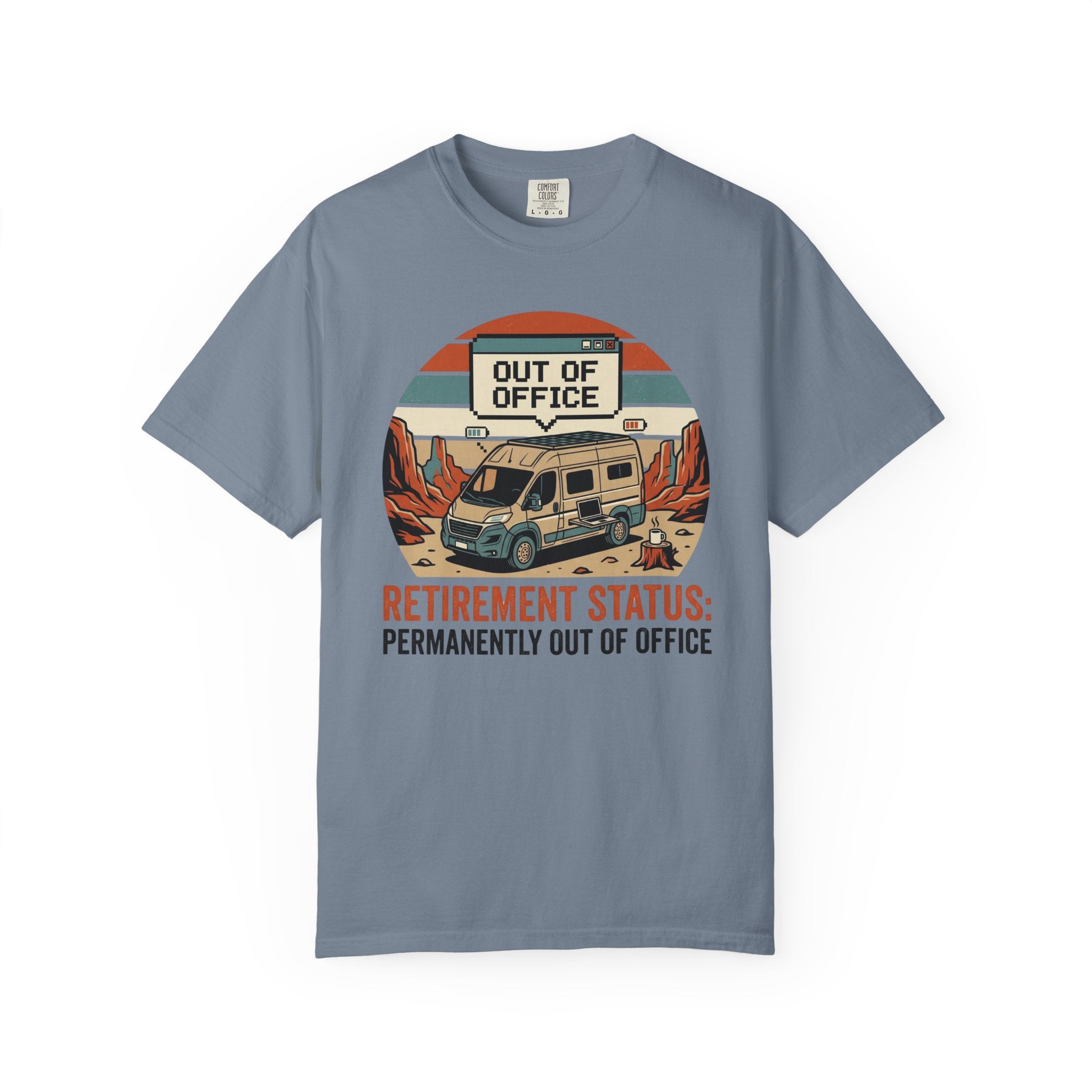 Retirement Status Permanently Out Of Office - T-Shirt