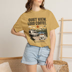 Quiet View Loud Coffee - T-Shirt