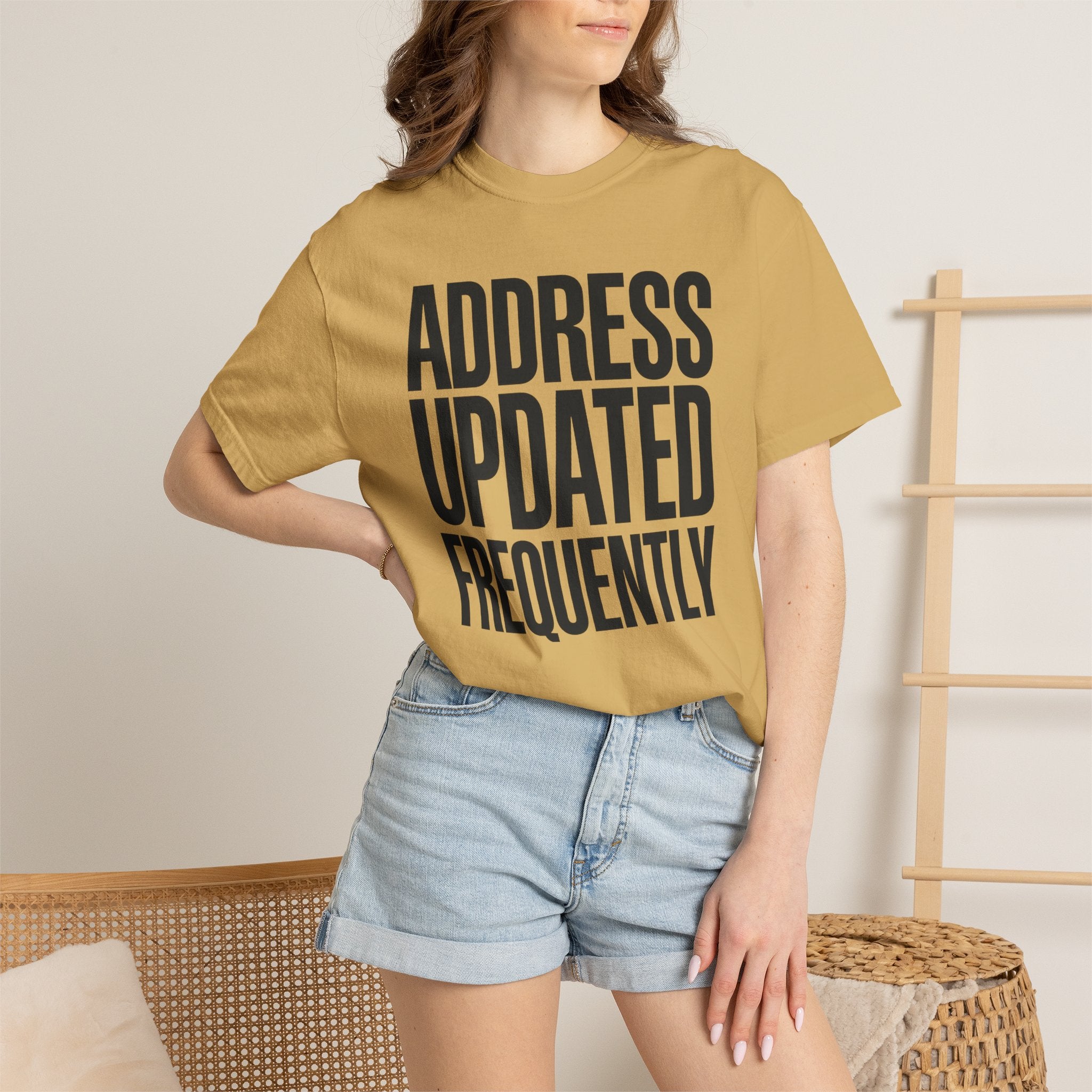 Address Updated Frequently - T-Shirt