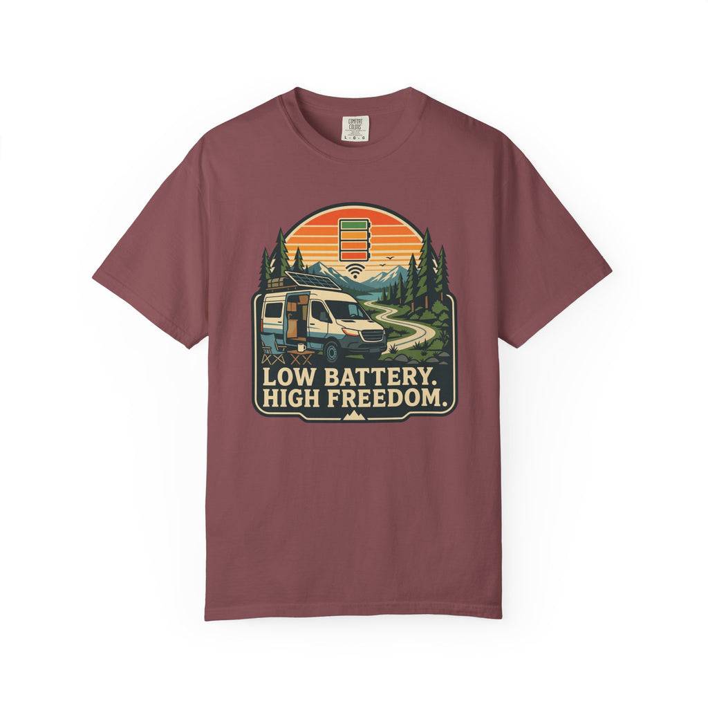 Low Battery High Freedom - T-Shirt