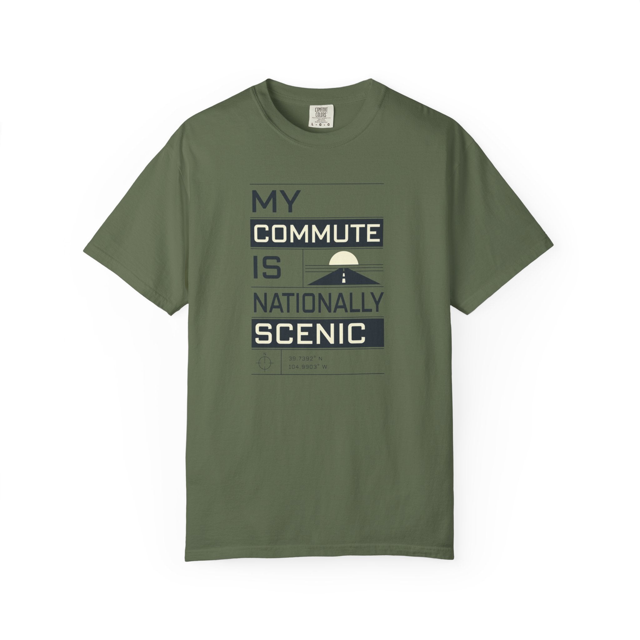 My Commute Is Nationally Scenic - T-Shirt