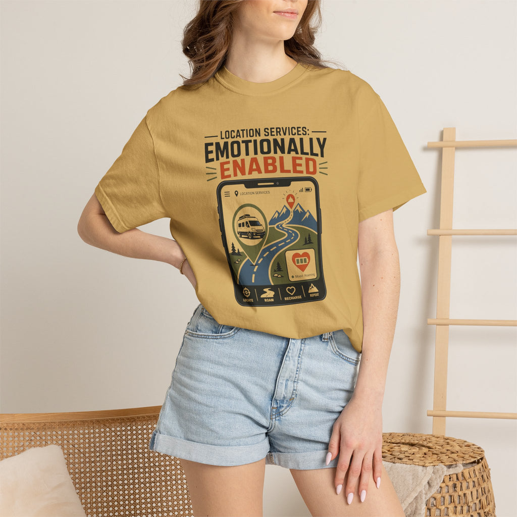 Location Services Emotionally Enabled - T-Shirt