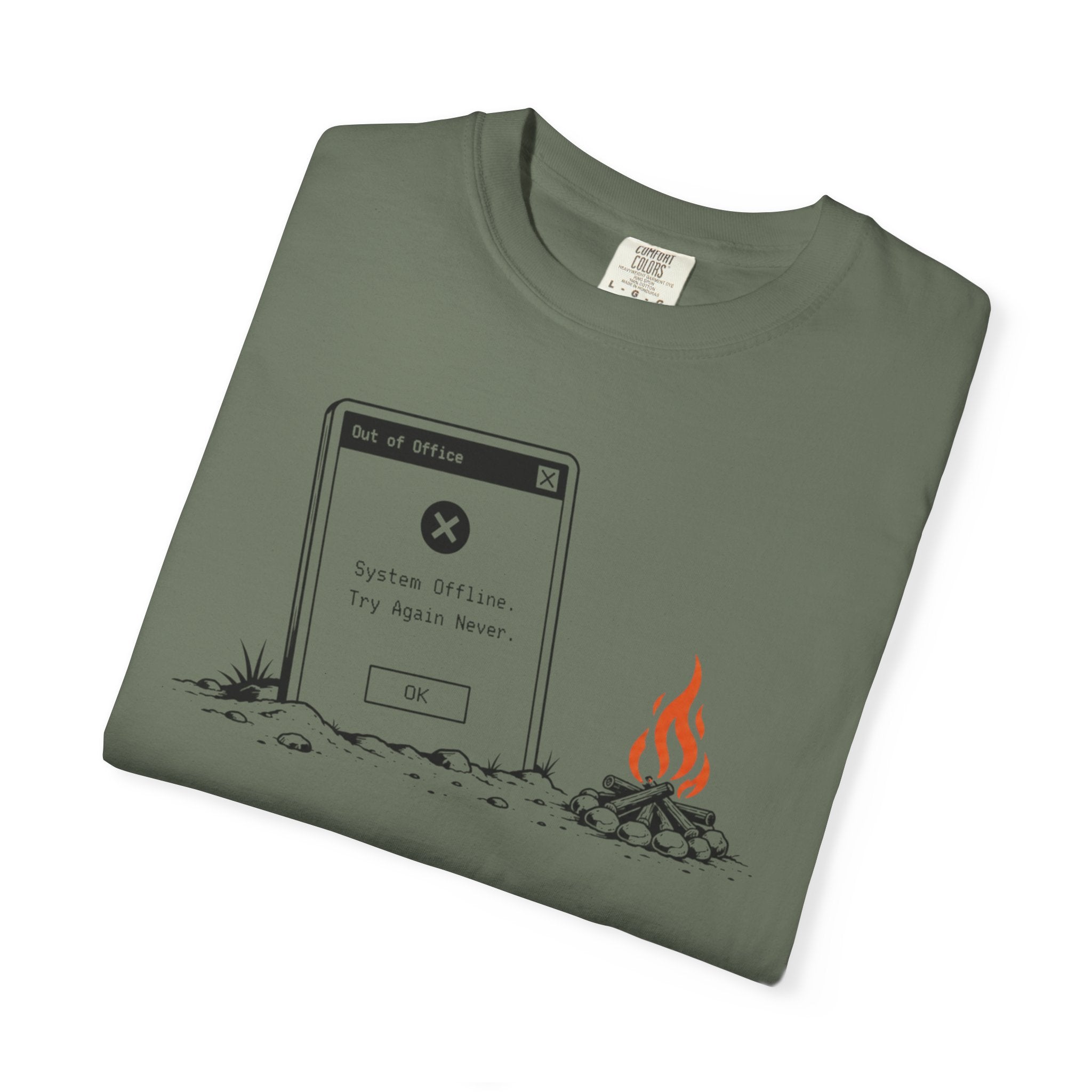 System Offline Try Again Never - T-Shirt