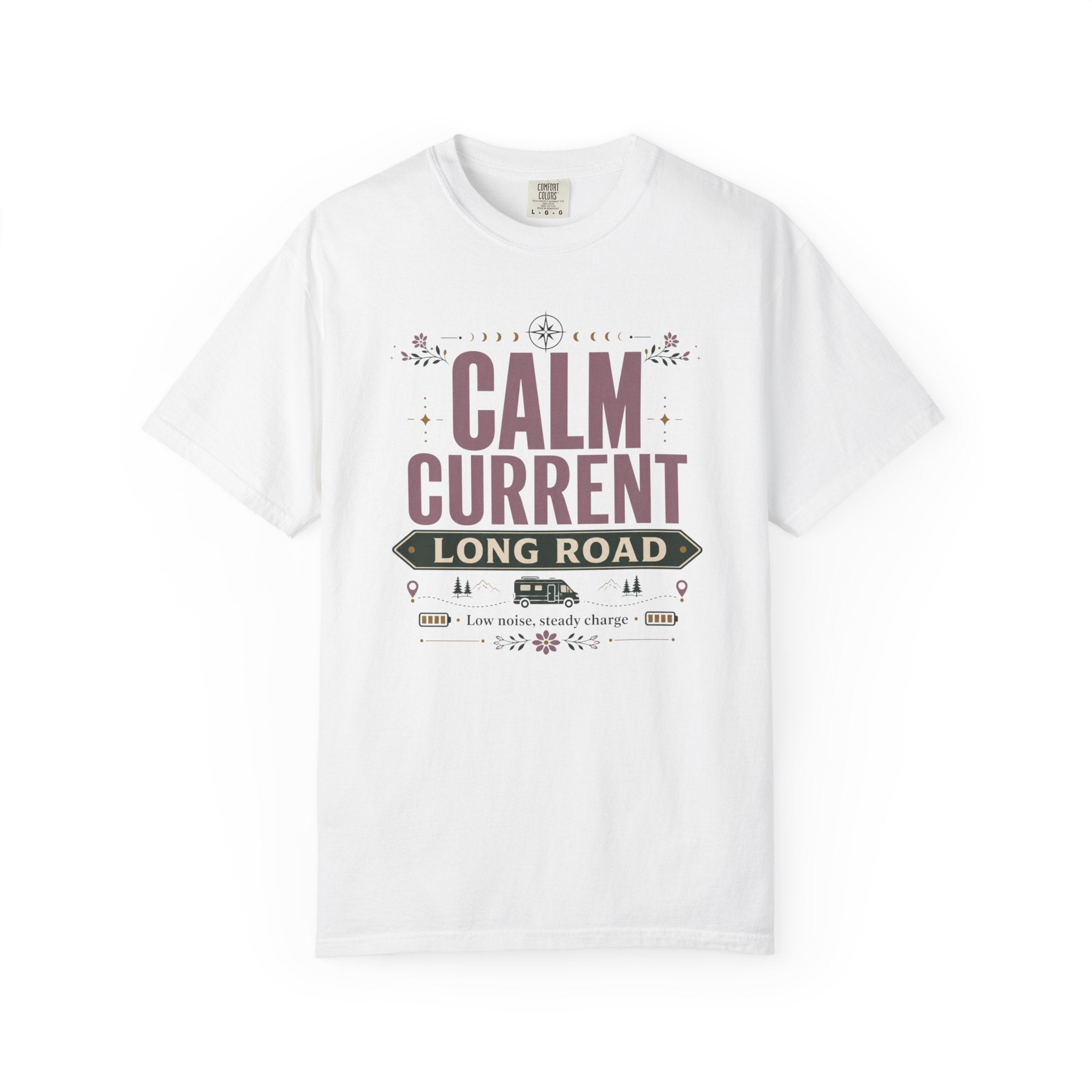 Calm Current Long Road - T-Shirt
