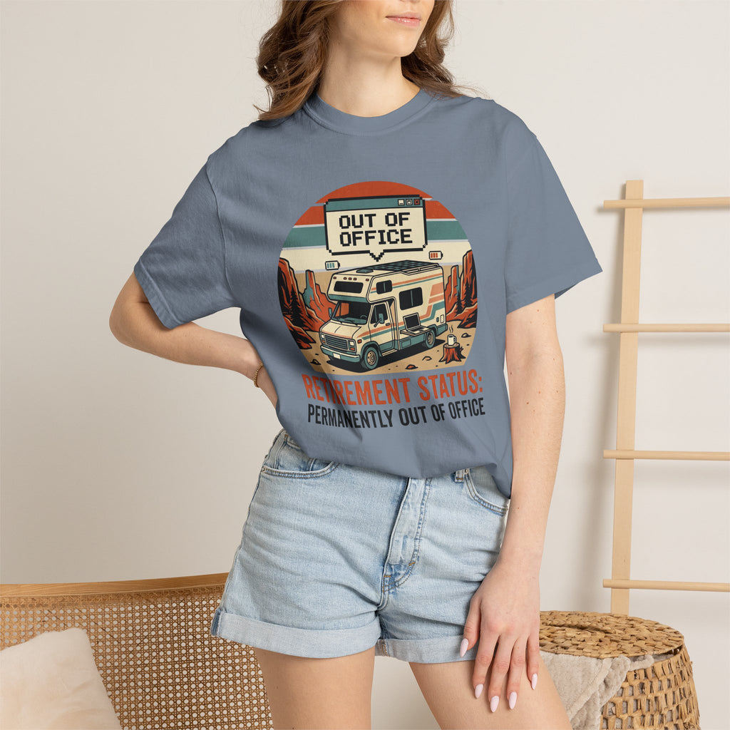 Retirement Status Permanently Out Of Office - T-Shirt