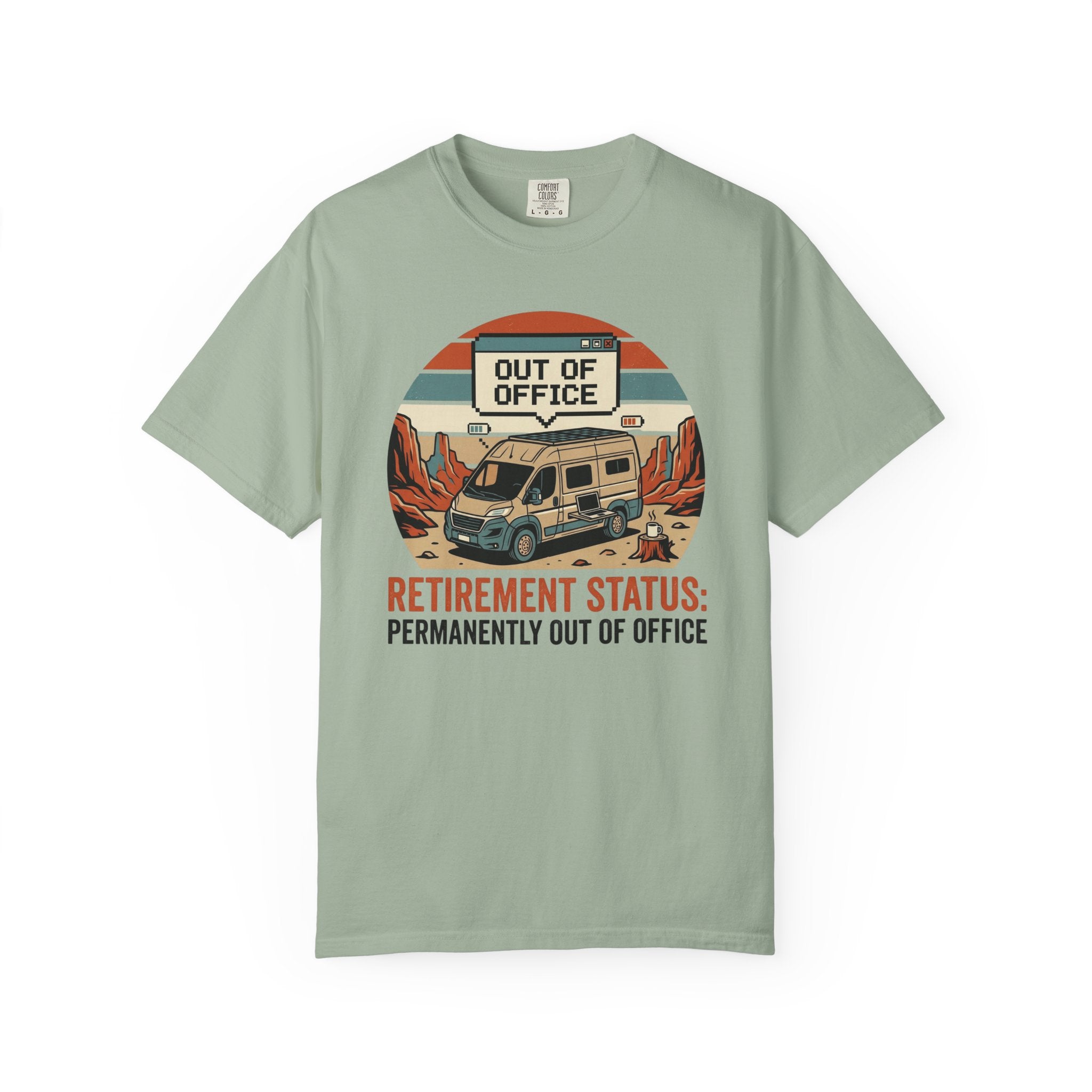 Retirement Status Permanently Out Of Office - T-Shirt