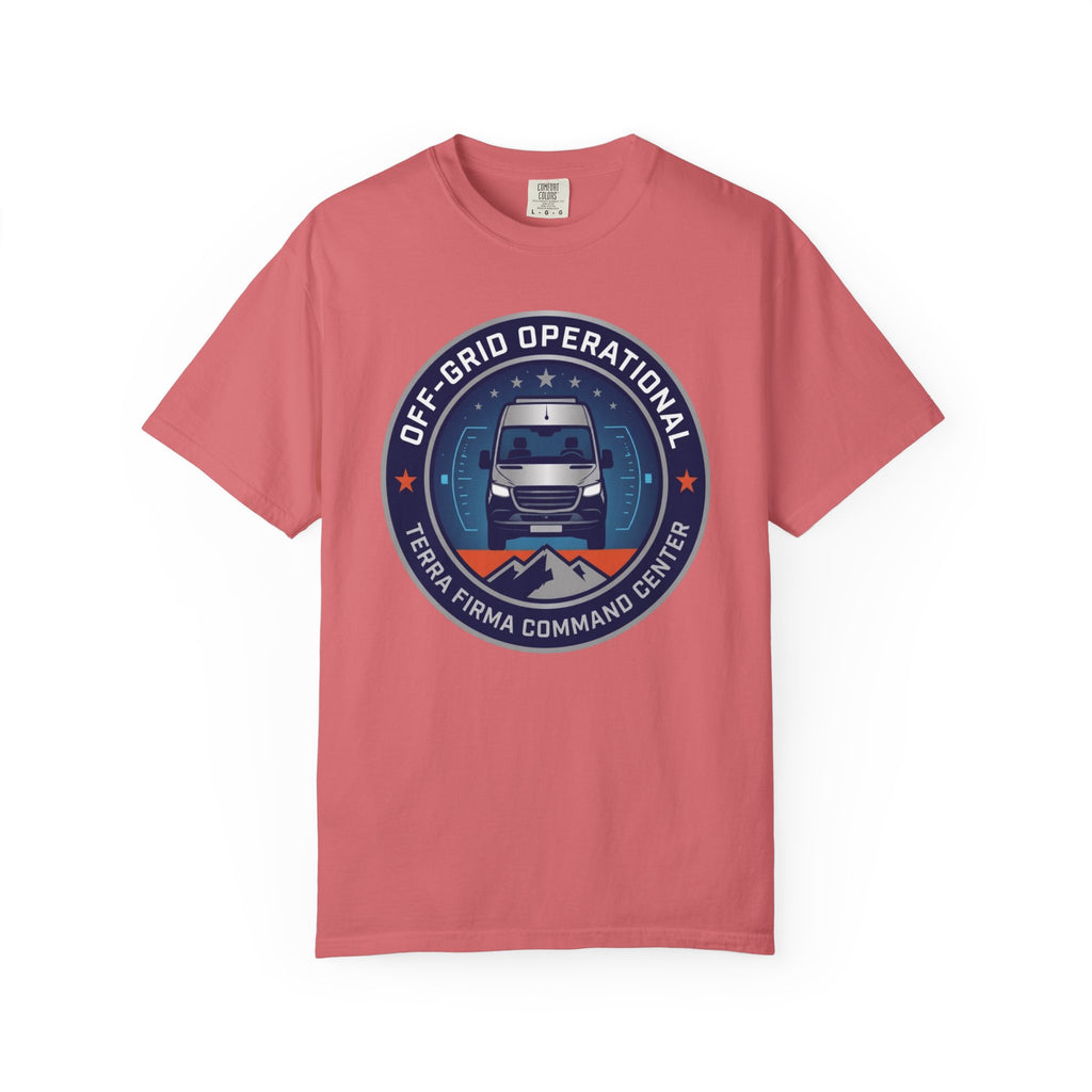 Off-grid Operational Terra Firma Command Center - T-Shirt