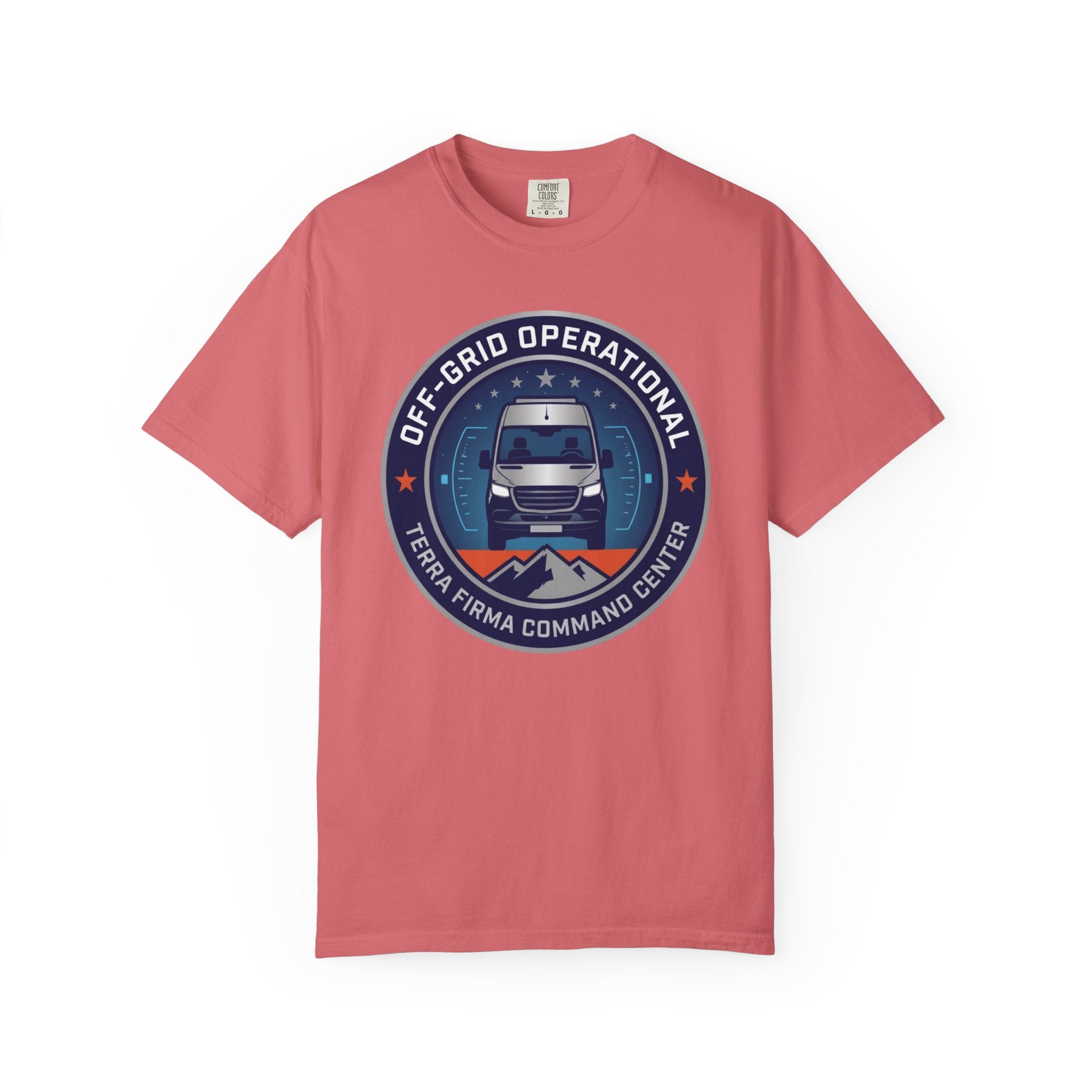 Off-grid Operational Terra Firma Command Center - T-Shirt