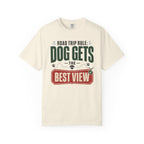 Road Trip Rule Dog Gets The Best View - T-Shirt