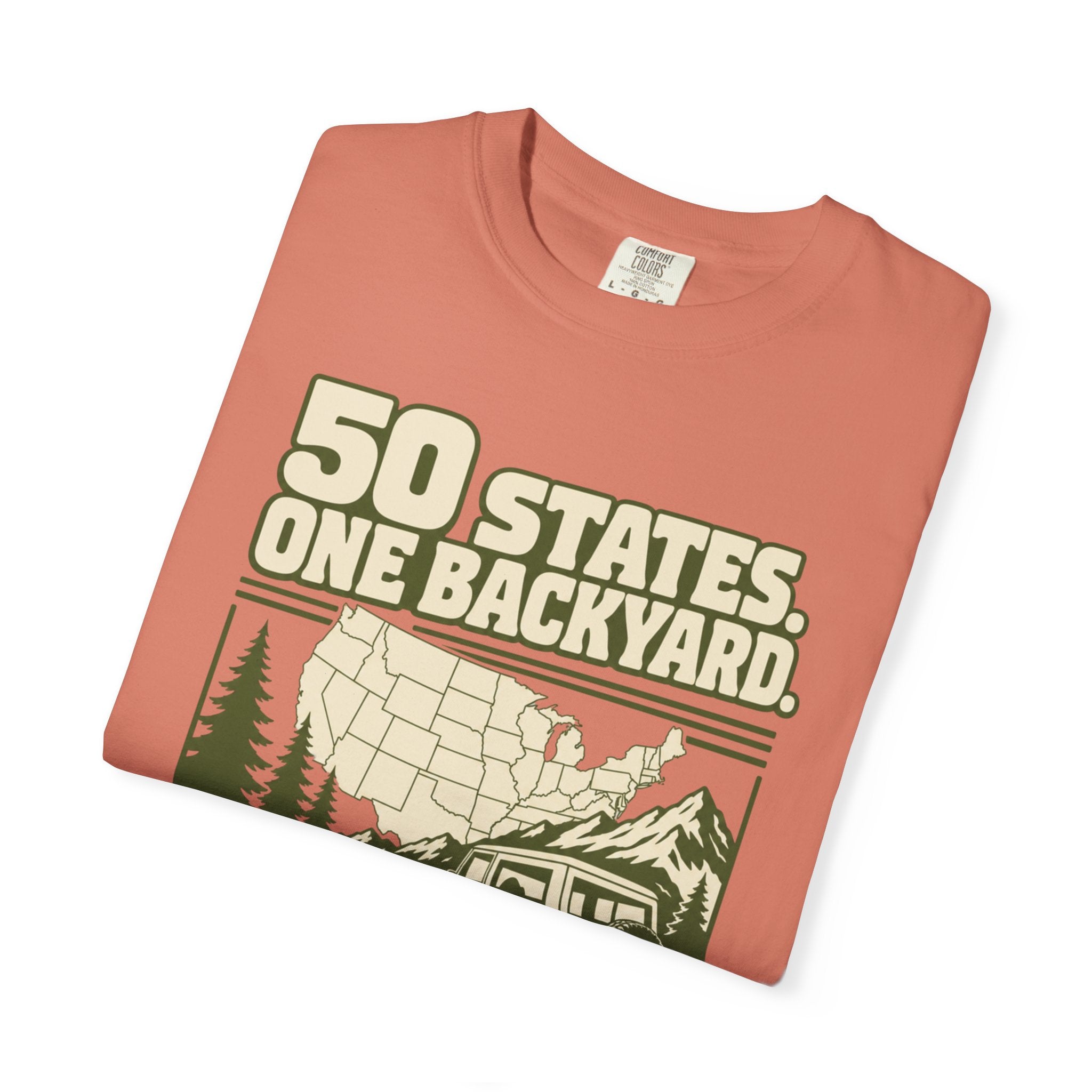 50 States One Backyard - T-Shirt