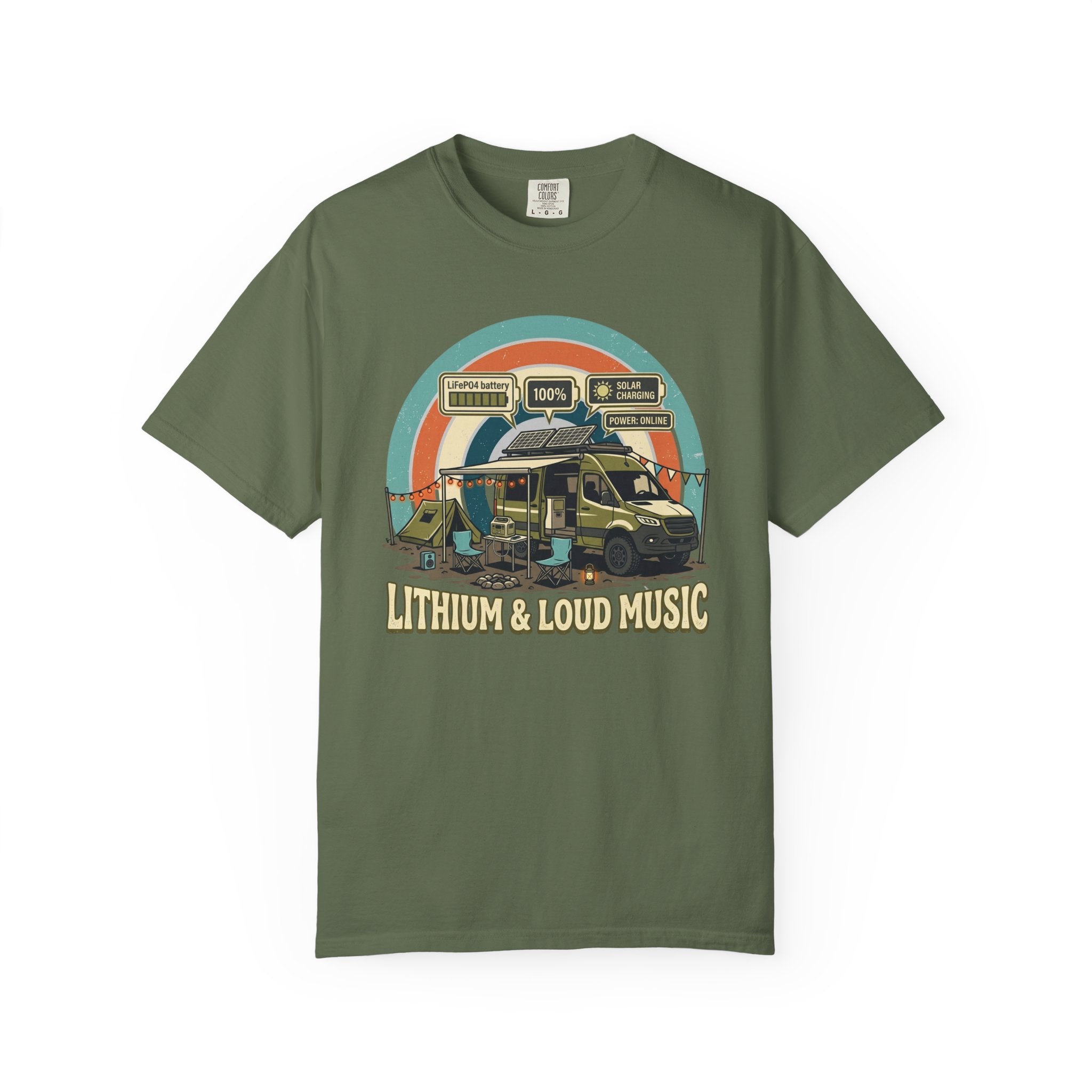 Lithium and Loud Music - T-Shirt