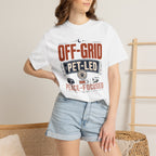 Off Grid Pet Led Peace Focused - T-Shirt