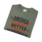 America Looks Better Through A Windshield - T-Shirt