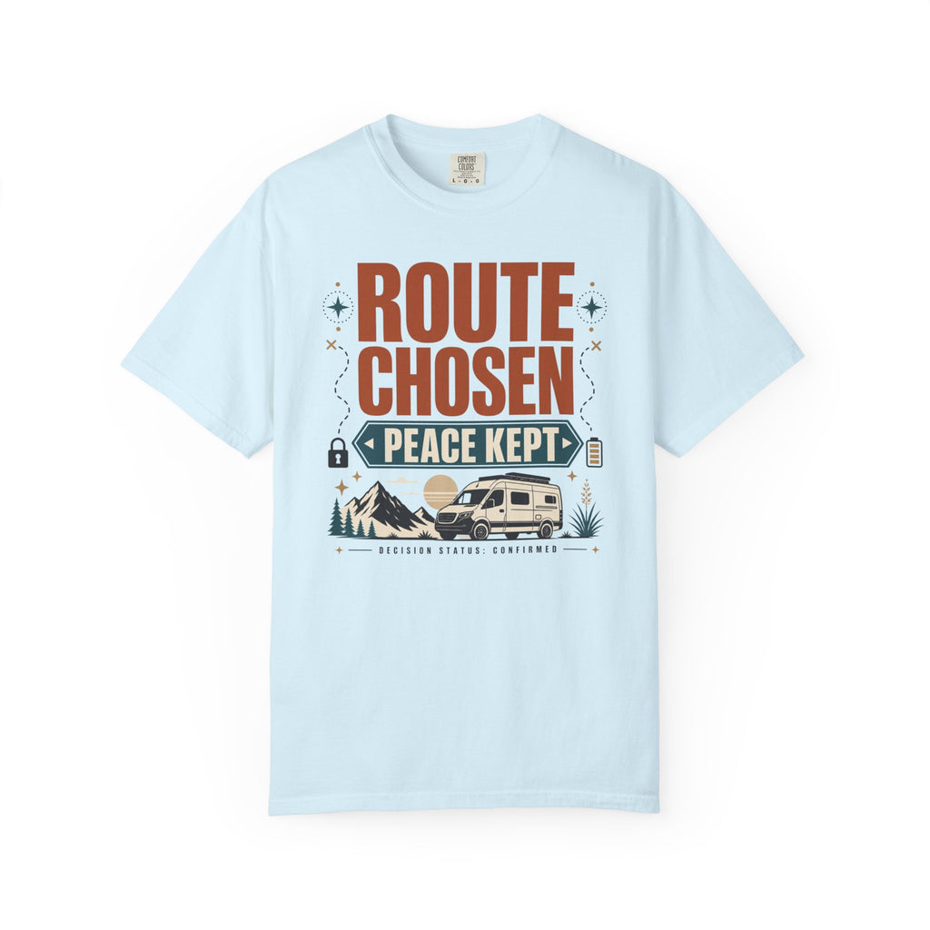 Route Chosen Peace Kept - T-Shirt