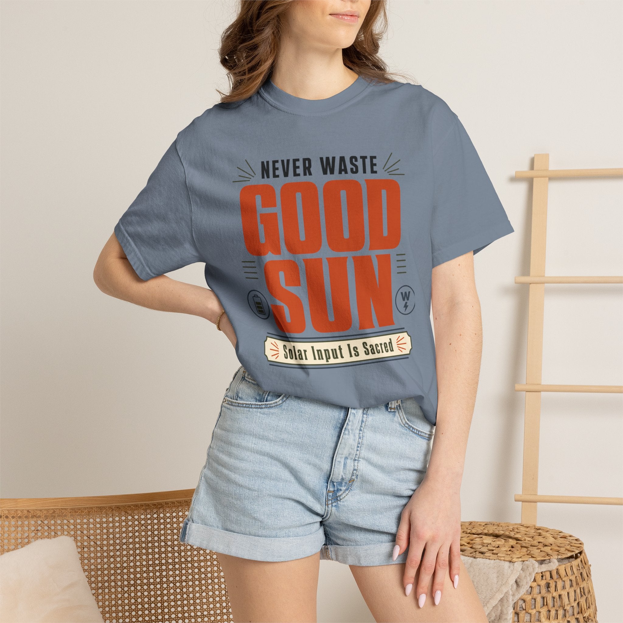 Never Waste Good Sun - T-Shirt